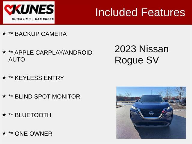 used 2023 Nissan Rogue car, priced at $22,448