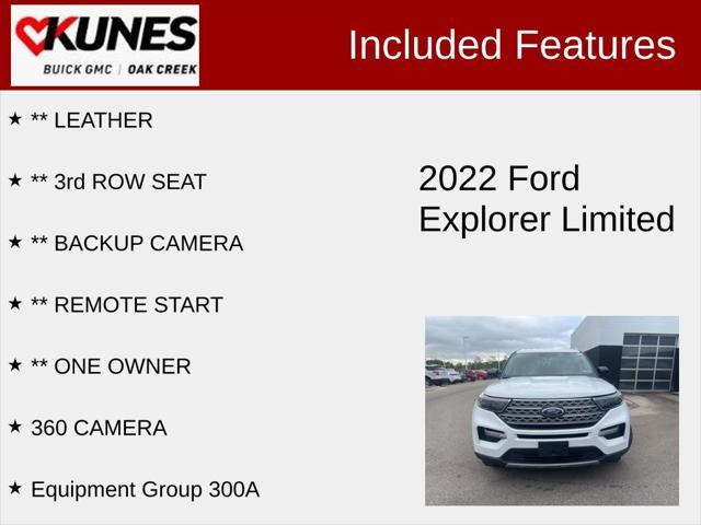 used 2022 Ford Explorer car, priced at $30,071