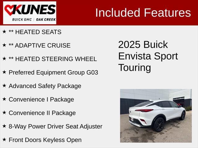 new 2025 Buick Envista car, priced at $28,530