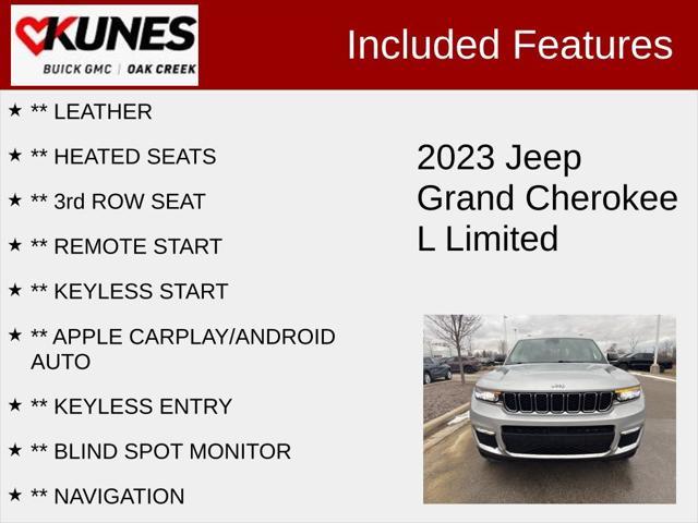 used 2023 Jeep Grand Cherokee L car, priced at $33,828