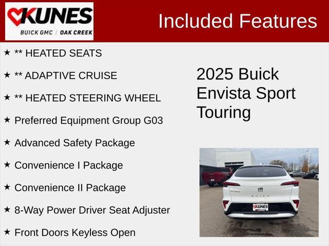 new 2025 Buick Envista car, priced at $28,530