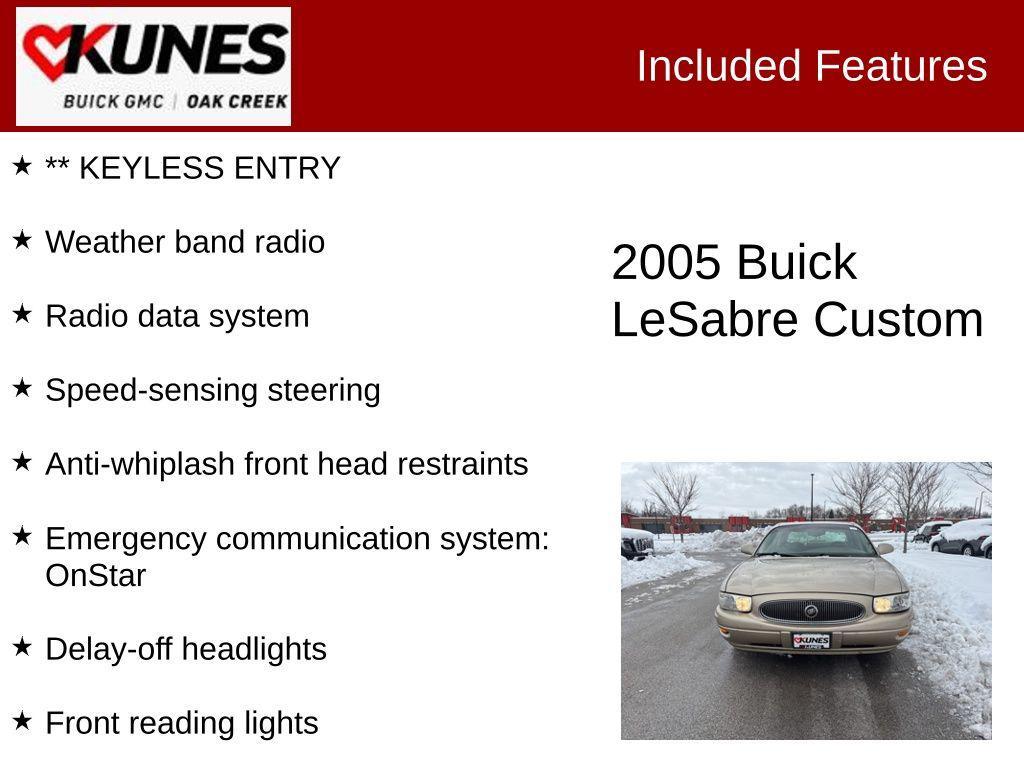 used 2005 Buick LeSabre car, priced at $2,300