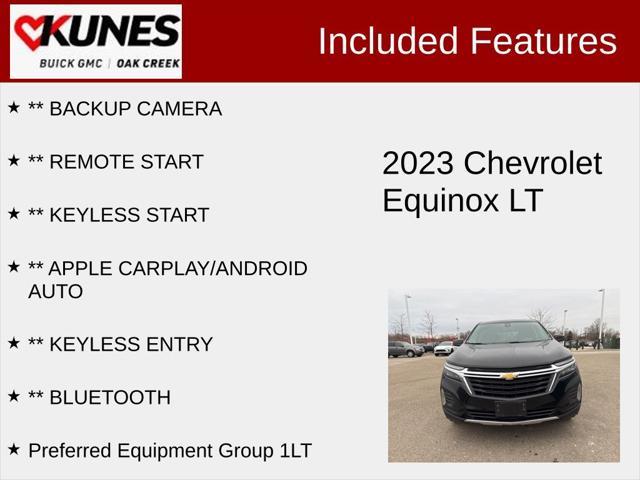 used 2023 Chevrolet Equinox car, priced at $21,513