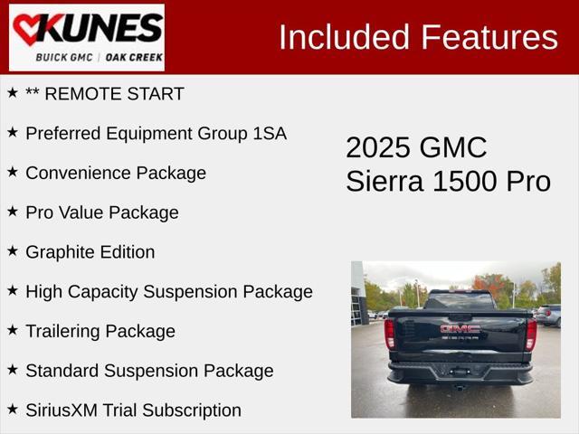 new 2025 GMC Sierra 1500 car, priced at $49,369