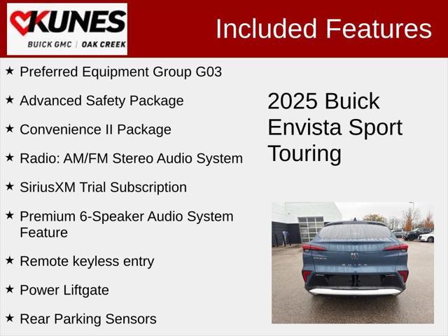 new 2025 Buick Envista car, priced at $27,005