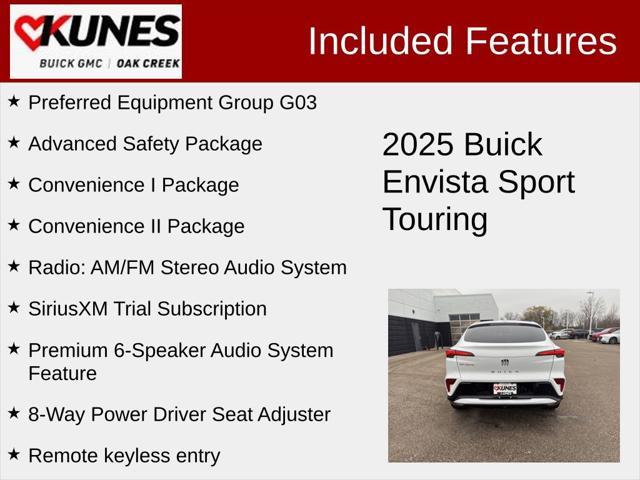 new 2025 Buick Envista car, priced at $27,389