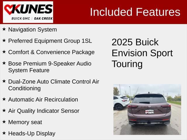 new 2025 Buick Envision car, priced at $42,117