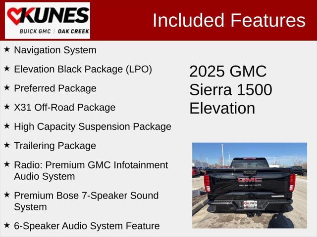 new 2025 GMC Sierra 1500 car, priced at $54,602