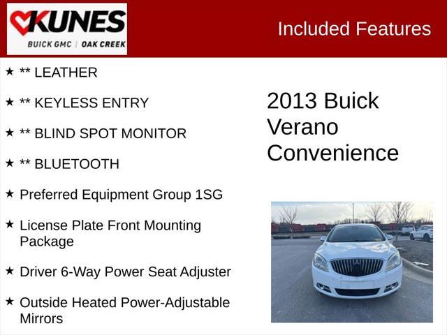 used 2013 Buick Verano car, priced at $7,381