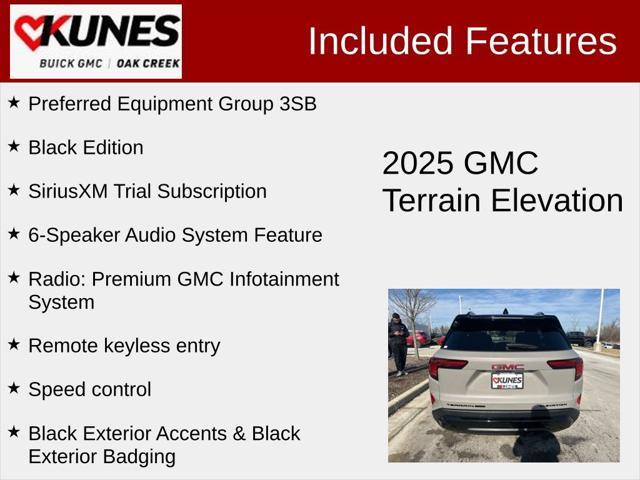 new 2025 GMC Terrain car, priced at $33,869