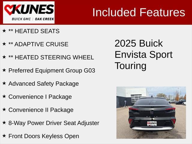 new 2025 Buick Envista car, priced at $29,025