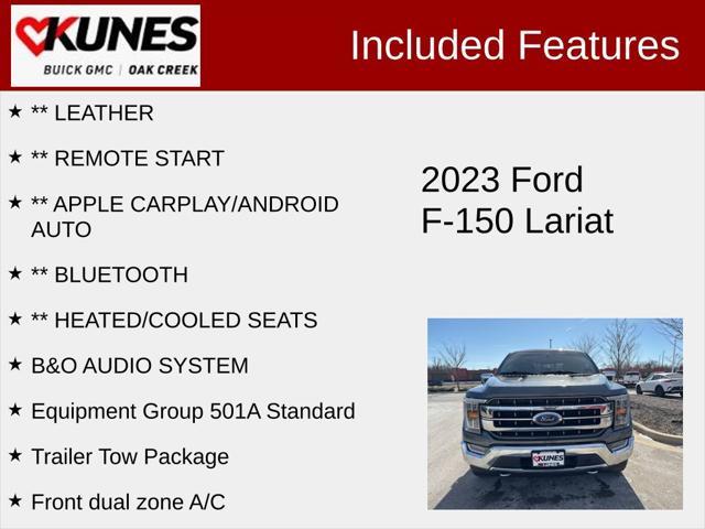 used 2023 Ford F-150 car, priced at $43,977