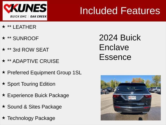 new 2024 Buick Enclave car, priced at $46,492