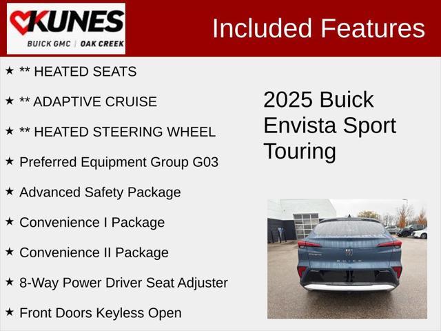 new 2025 Buick Envista car, priced at $29,025