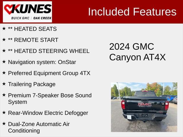 new 2024 GMC Canyon car, priced at $53,419