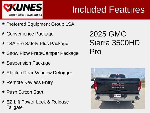 new 2025 GMC Sierra 3500 car, priced at $54,095