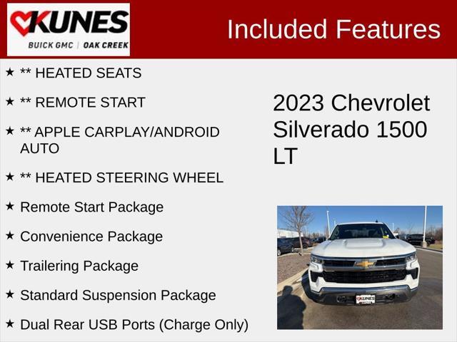 used 2023 Chevrolet Silverado 1500 car, priced at $39,142