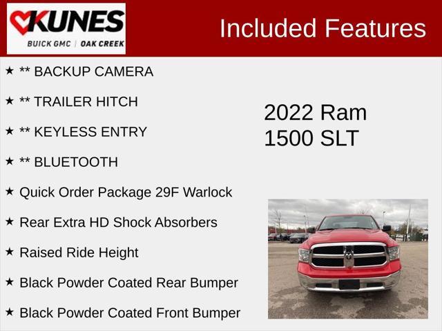 used 2022 Ram 1500 Classic car, priced at $29,768