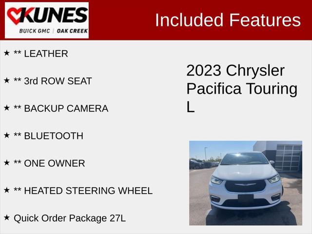 used 2023 Chrysler Pacifica car, priced at $24,999