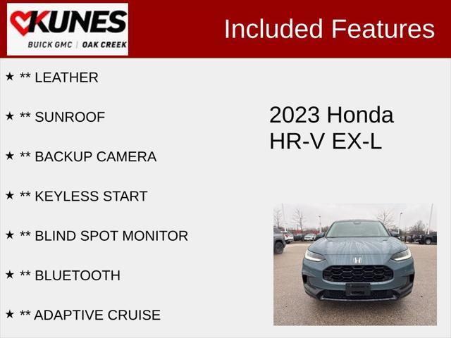 used 2023 Honda HR-V car, priced at $27,078