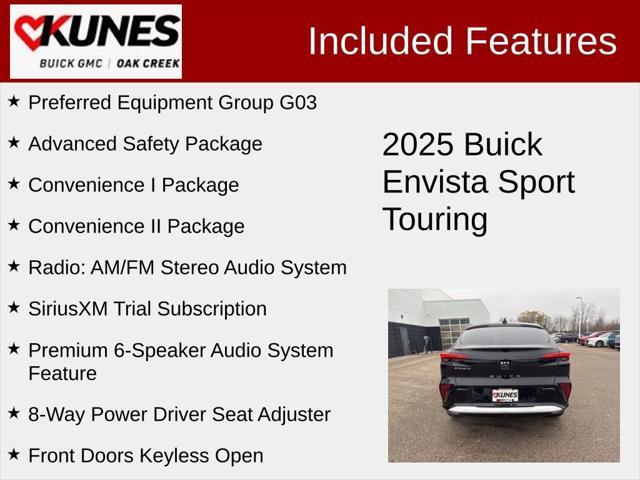 new 2025 Buick Envista car, priced at $29,025