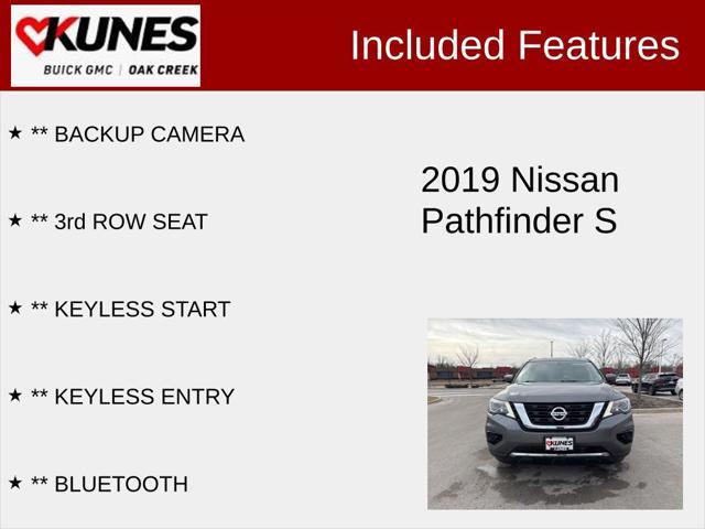 used 2019 Nissan Pathfinder car, priced at $16,547