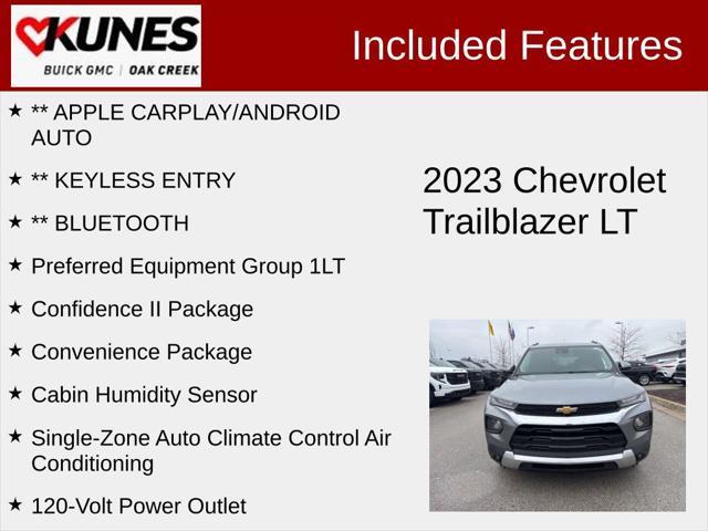 used 2023 Chevrolet TrailBlazer car, priced at $21,981