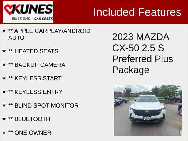 used 2023 Mazda CX-50 car, priced at $27,802