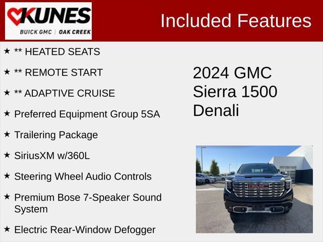 used 2024 GMC Sierra 1500 car, priced at $63,603