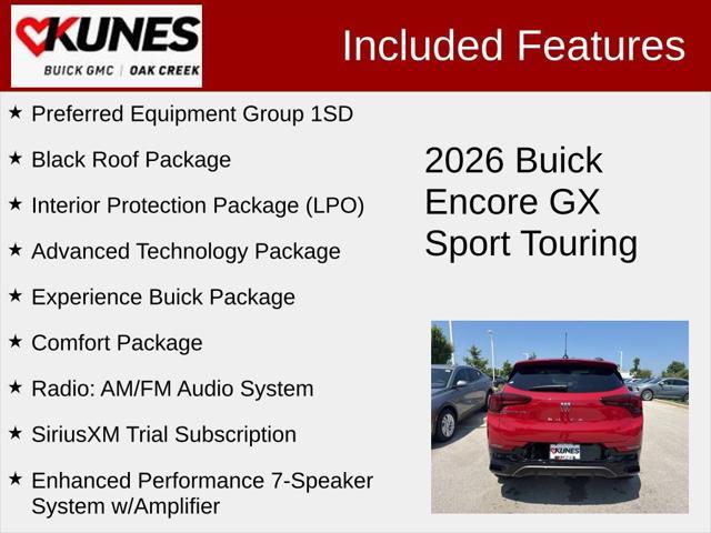 new 2026 Buick Encore GX car, priced at $34,209