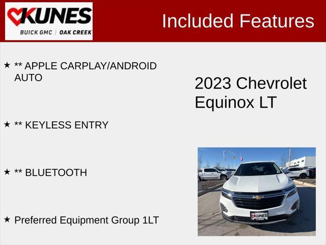 used 2023 Chevrolet Equinox car, priced at $21,963