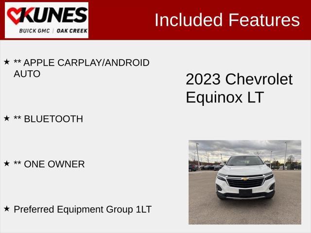 used 2023 Chevrolet Equinox car, priced at $21,975