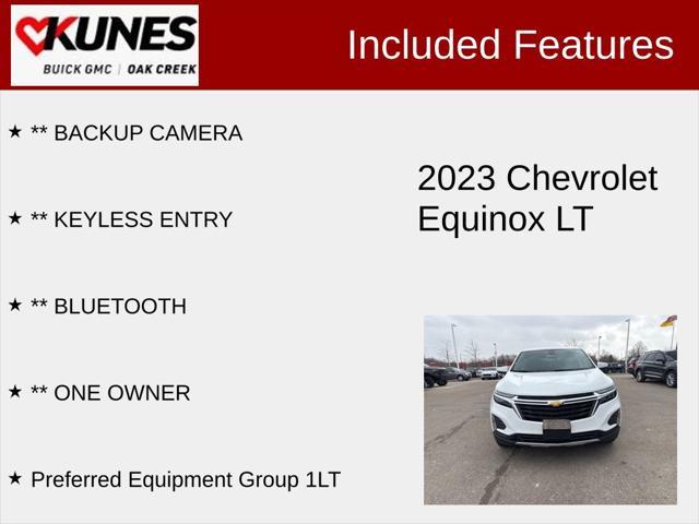 used 2023 Chevrolet Equinox car, priced at $21,013