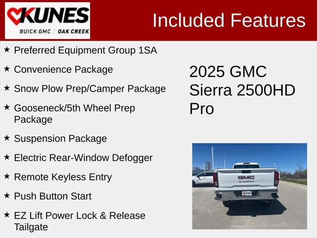 new 2025 GMC Sierra 2500 car, priced at $49,564