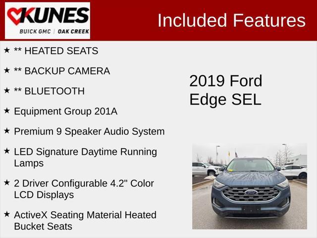 used 2019 Ford Edge car, priced at $19,786