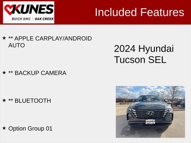 used 2024 Hyundai Tucson car, priced at $22,775