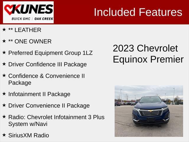 used 2023 Chevrolet Equinox car, priced at $28,786