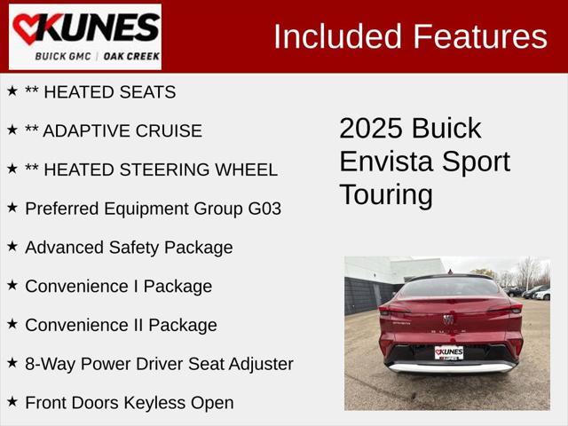 new 2025 Buick Envista car, priced at $29,025