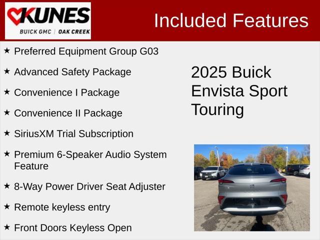 new 2025 Buick Envista car, priced at $28,082