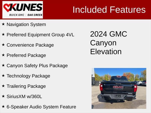 new 2024 GMC Canyon car, priced at $44,044