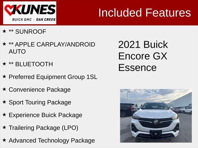 used 2021 Buick Encore GX car, priced at $22,998