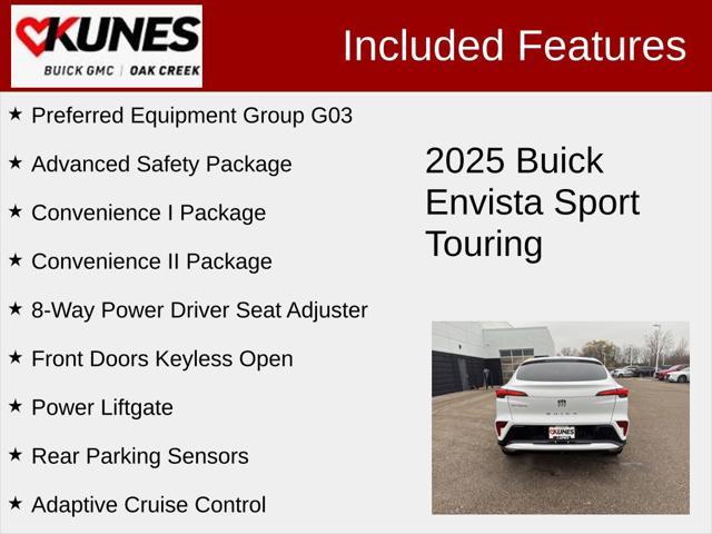 new 2025 Buick Envista car, priced at $27,389