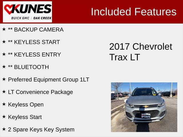 used 2017 Chevrolet Trax car, priced at $10,366