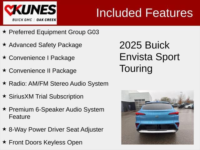 new 2025 Buick Envista car, priced at $27,864