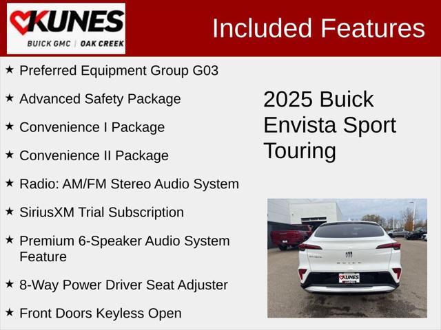 new 2025 Buick Envista car, priced at $28,530