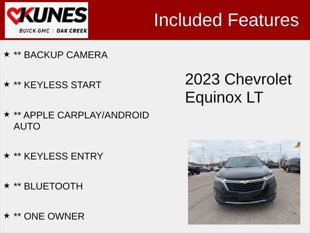 used 2023 Chevrolet Equinox car, priced at $20,985