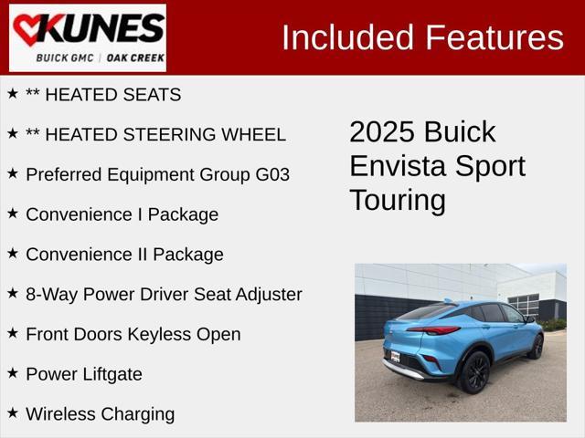 new 2025 Buick Envista car, priced at $28,355