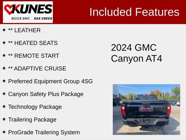 new 2024 GMC Canyon car, priced at $48,048