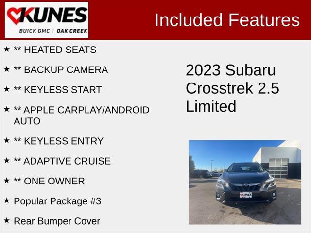 used 2023 Subaru Crosstrek car, priced at $26,951