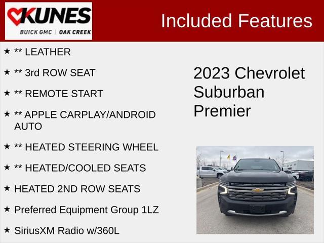 used 2023 Chevrolet Suburban car, priced at $52,200